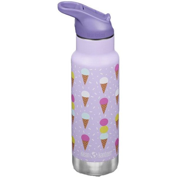 Klean Kanteen Edelstahl Isolierflasche Kid Classic 355ml Flip Sport Cap