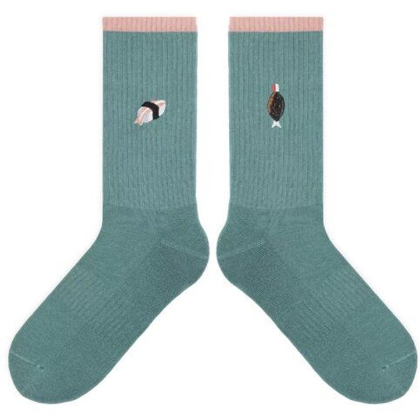 von Jungfeld Mix & Match Tennis Socken mit Stickmotiven