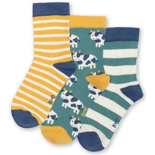 Kite Clothing Bunte Socken 3er-Pack aus Bio-Baumwolle