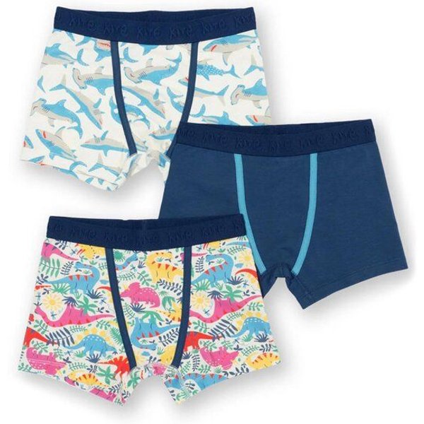 Kite Clothing Jungen Boxershorts 3er-Pack aus Bio-Baumwolle