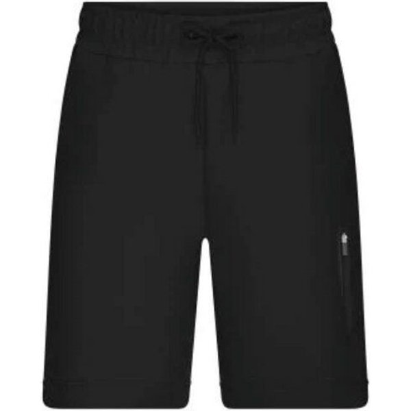Daiber Herren Kurze Hose Sporthose Joggingshose Seitentaschen mit Reißverschluss