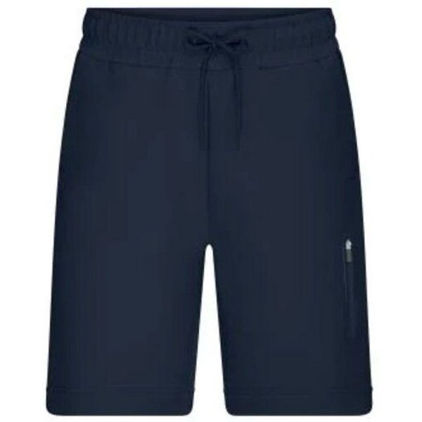 Daiber Herren Kurze Hose Sporthose Joggingshose Seitentaschen mit Reißverschluss