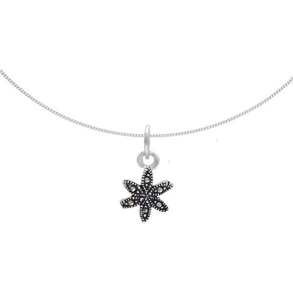 pakilia Kettenanhänger "Flor Scilla" inkl. Silberkette 45 cm – fair gehandelt & handgefertigt in Mexiko