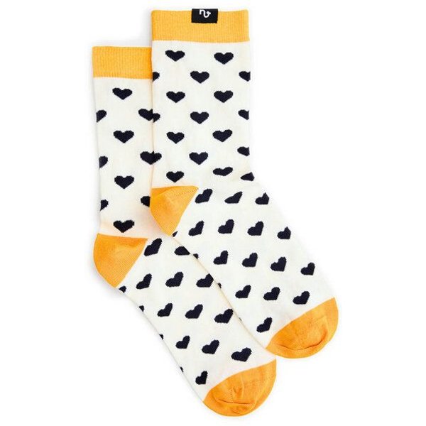 Natural Vibes Bunte Socken Bio GOTS | Herren Damen Socken | Herzen