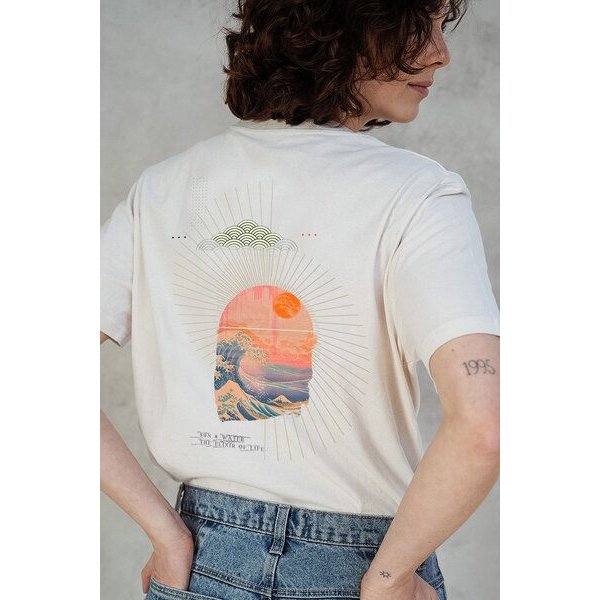 Kultgut Artdesign - Biobaumwollshirt / Sun & Water