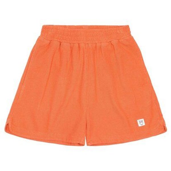 KnowledgeCotton Apparel Posey Elastic Waist Bouclé Shorts - Damen Kurze Hose aus Bio-Baumwolle