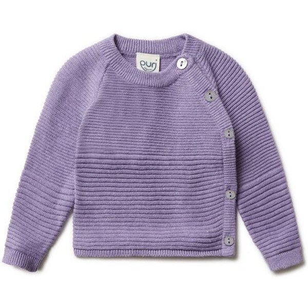 Puri Organic Baby Kimono Volumenkrausstrick Baumwolle (Bio) Leinen