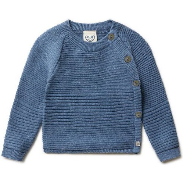 Puri Organic Baby Kimono Volumenkrausstrick Baumwolle (Bio) Leinen