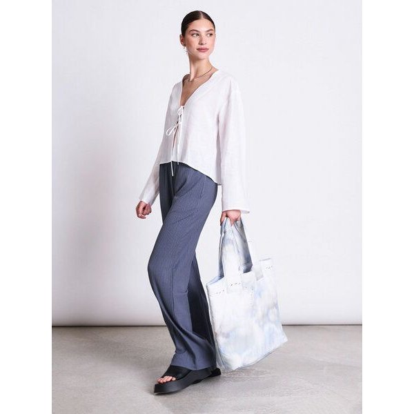 JAN N JUNE Rib Pants Smilla - Damen Hose aus Lyocell