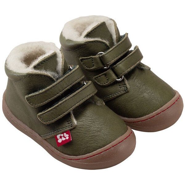 Pololo Lauflern-Winterschuh "Nino" mit weichem Wollfutter (Bio), Größen 20 - 27