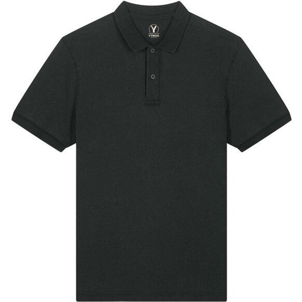 YTWOO Nachhaltiges Unisex-Poloshirt im Vintage-Look – Mid-Light