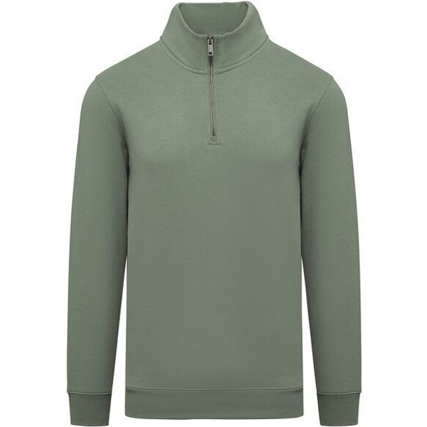 Greenspired Umweltfreundliches Sweatshirt mit Zip und Stehkragen 300g/m² XS-3XL
