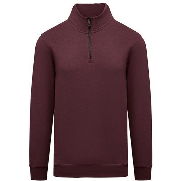 Greenspired Umweltfreundliches Sweatshirt mit Zip und Stehkragen 300g/m² XS-3XL