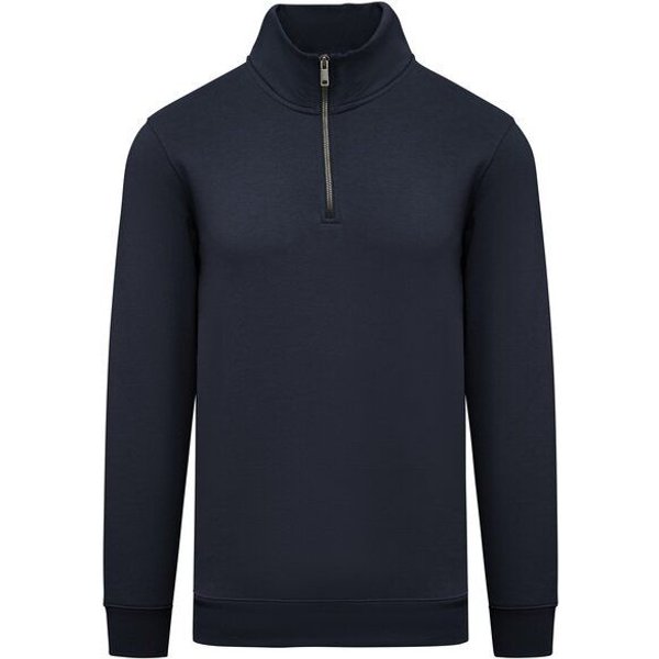 Greenspired Umweltfreundliches Sweatshirt mit Zip und Stehkragen 300g/m² XS-3XL