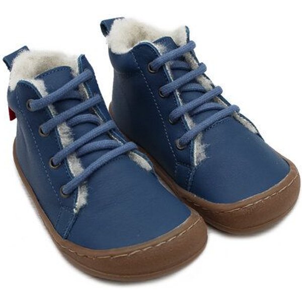 POLOLO Barfußhalbschuh, wollgefüttert, Schnürung