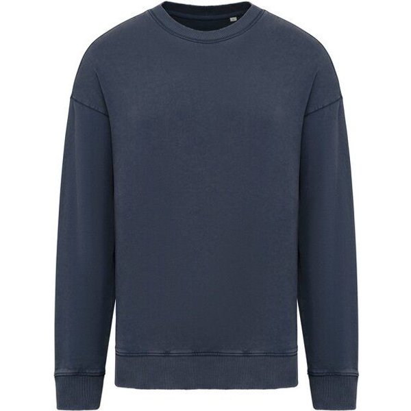 Greenspired Verwaschenes Umweltfreundliches Oversize Unisex-Sweatshirt 300g/m² 100% Biobaumwolle XS-3XL