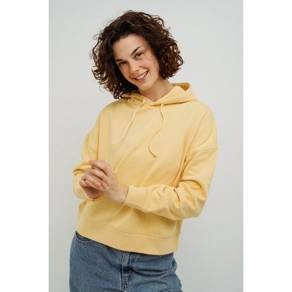 Kultgut Goodness Hoodie - Boxy-Style- 100% Biobaumwolle / Clara