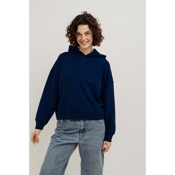 Kultgut Goodness Hoodie - Boxy-Style- 100% Biobaumwolle / Clara