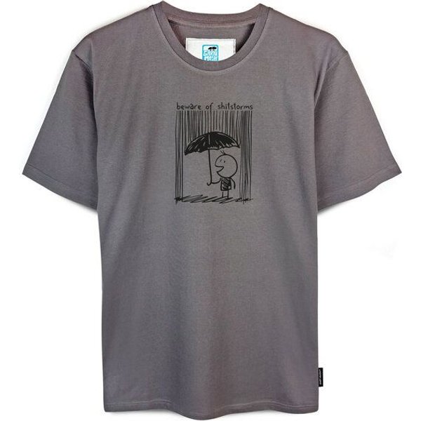 GARY MASH Shirt beware of shitstorms aus Biobaumwolle