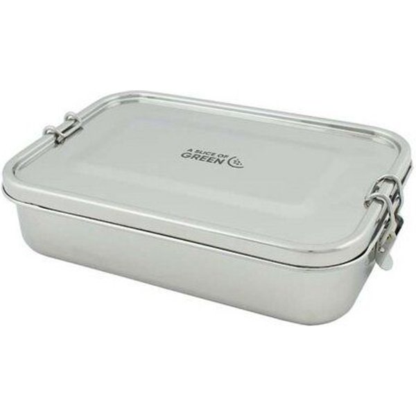 A Slice of Green Edelstahl Lunchbox auslaufsicher - Yanam