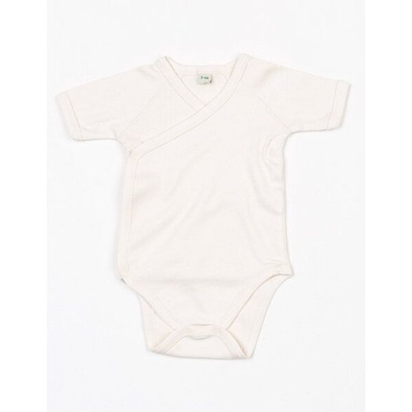 Babybugz Baby Kimono Wickelbody Strampler Kurzarm