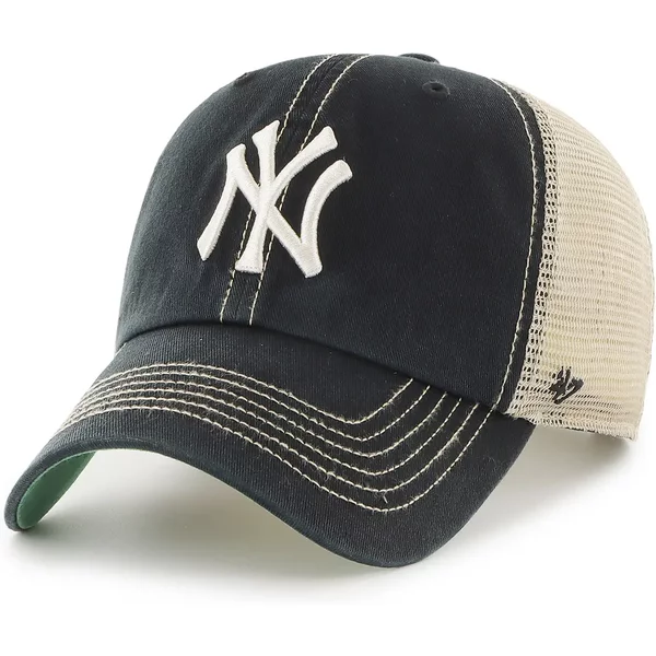 Casquette Snapback New York Yankees 47Brand MLB Trawler Clean-image