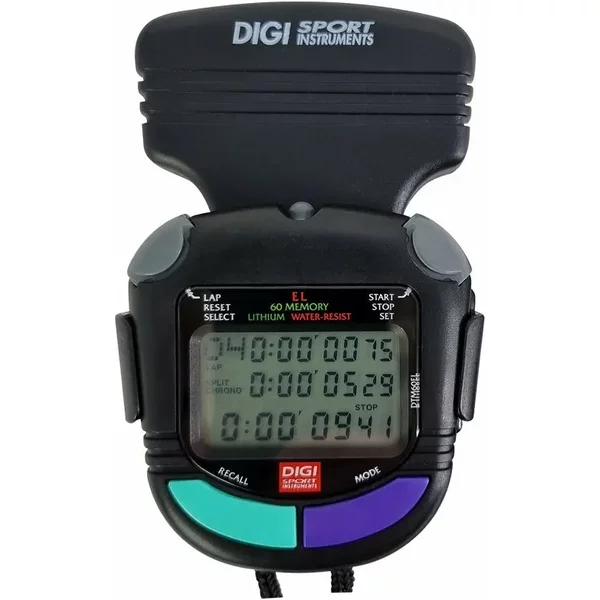 Cronometro 60 Memorie + Luce Con Clip Digi Sport Instruments DTM60SEL-image