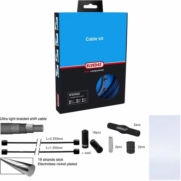 Kit CâBle De Transmission Complet Elvedes Pro-Line-image