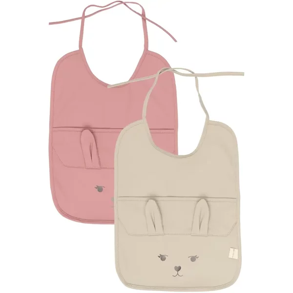 Bavoir Long BéBé Fabelab Bear (X2)-image