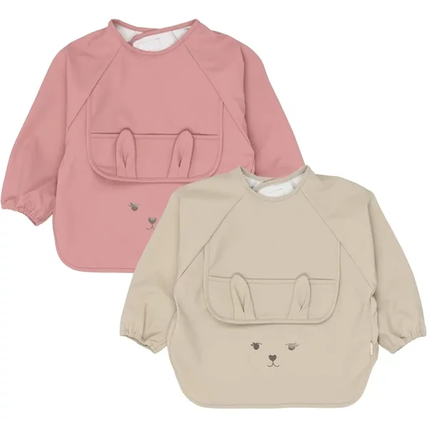 Bavoir BéBé Fabelab Bunny Solid (X2)-image