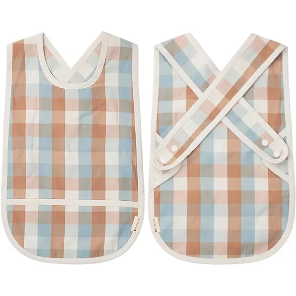 Bavoir Croisé Enfant Fabelab Cottage Checks-image