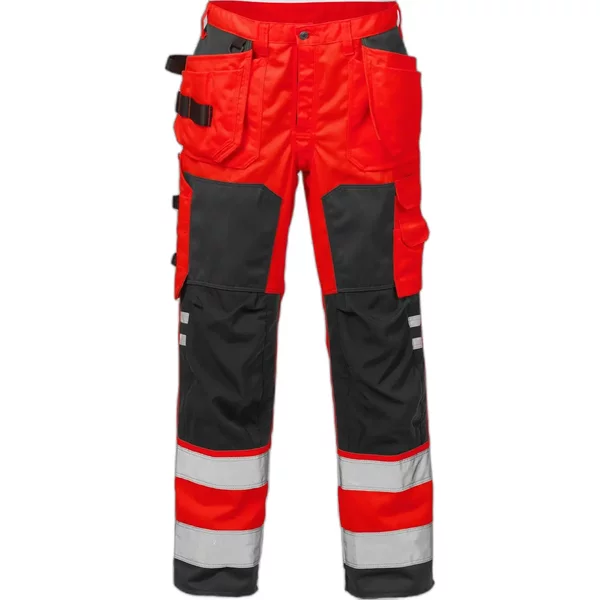 High visibility work trousers class 2 Fristads Outdoor 2025 PLU