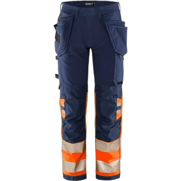 Class 1 high visibility work trousers Fristads Outdoor 2643 GSTP
