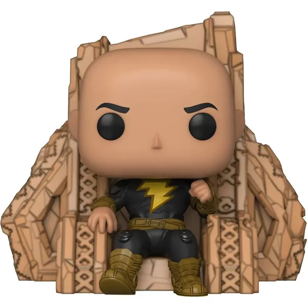 Figurine De Collection En Vinyle Funko Black Adam Pop! Deluxe On Throne-image