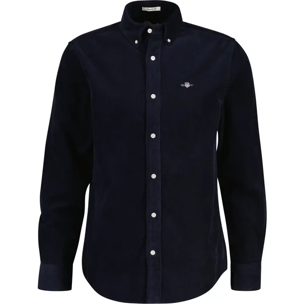 Chemise Manches Longues En Velours CôTelé Gant-image