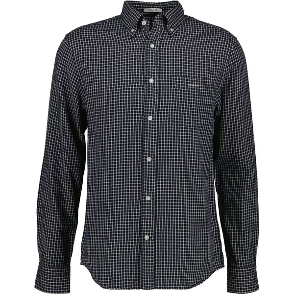 Chemise Carreaux Manches Longues Gant Regular-image