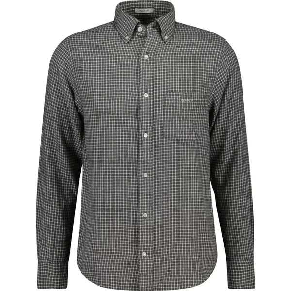Chemise Carreaux Manches Longues Gant Regular-image