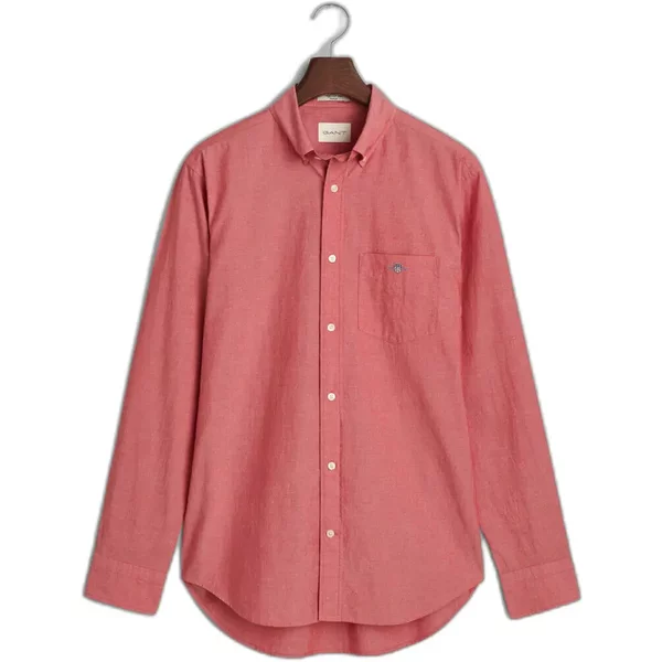 Chemise Manches Longues En Popeline Gant Classic-image