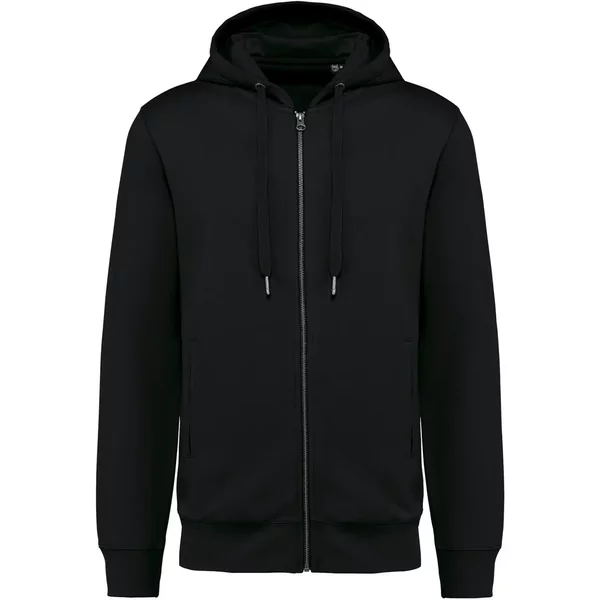 Sweatshirt à Capuche éCoresponsable Zippé Kariban French Terry-image