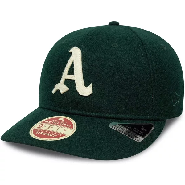 Casquette Snapback New Era Retro Crown Heritage 9Fifty Oakland Athletics-image