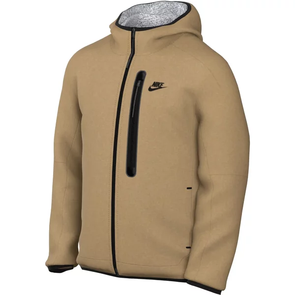 Felpa Con Cappuccio In Pile Con Zip Intera Nike Sportswear Tech-image