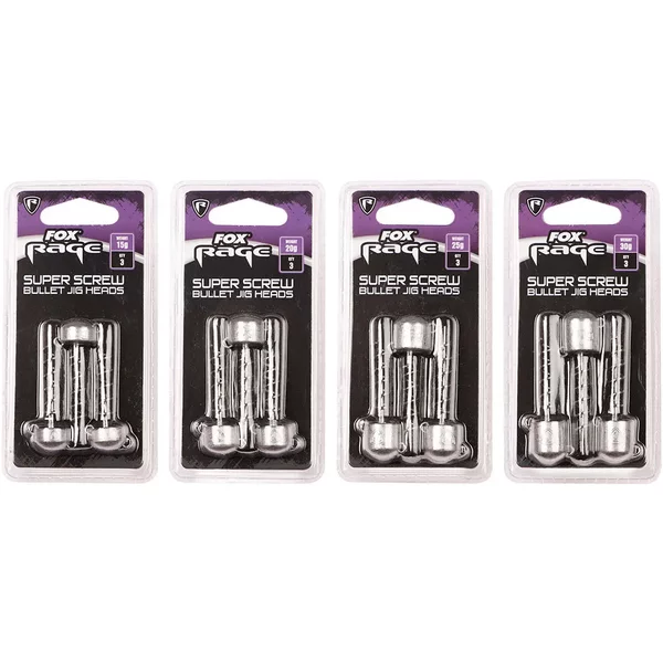 Super screw Fox Rage 15g x 3pcs