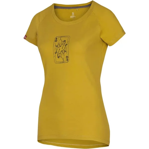 Women's T-shirt Ocun Raglan T yellow