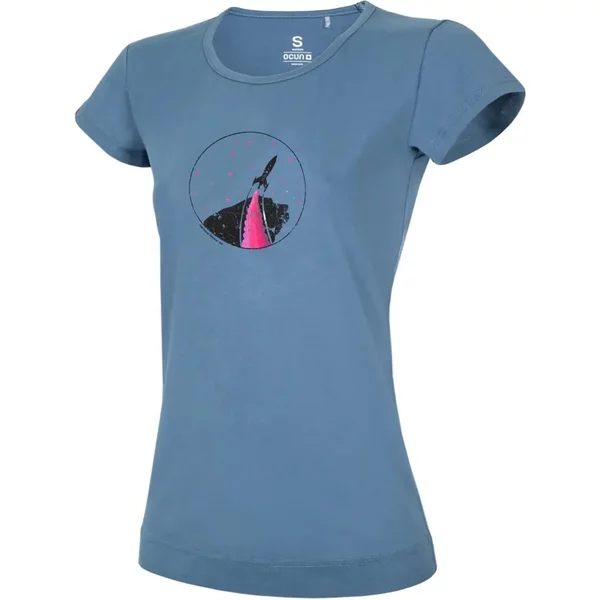 Women's T-shirt Ocun Classic T Organic Rainbow Rocket