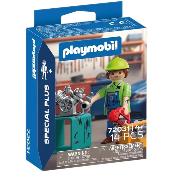 Jeu De Simulation MéCanicien Et Outils Spe+ Playmobil-image