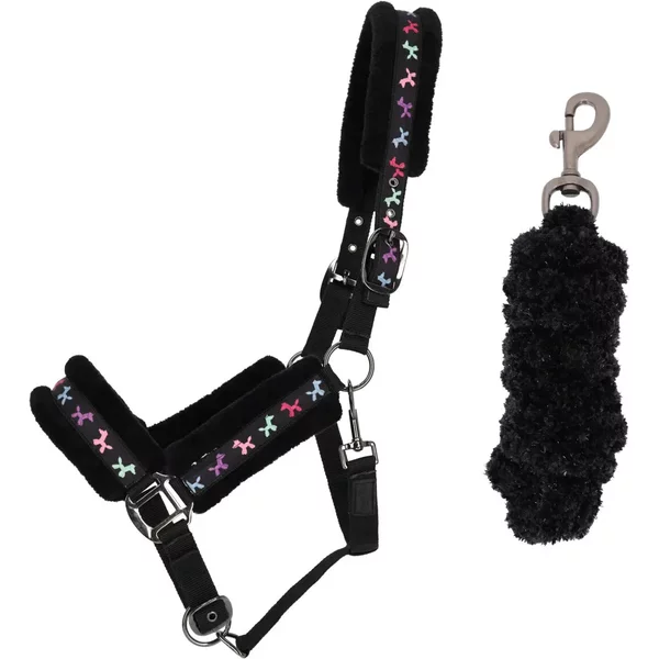 Ensemble Licol Et Longe Pour Cheval QHP Isalyn-image
