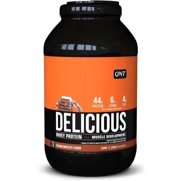 Polvere Proteica Di Proteine Del Siero Di Latte Al Cioccolato Qnt Delicious Whey-image