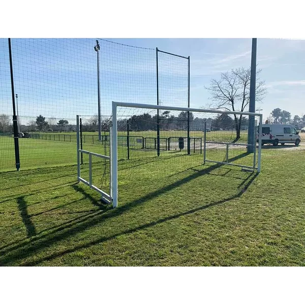 Porta Da Calcio A 8 Pieghevole Con Pali Posteriori In Acciaio Galvanizzato Sodex Sport-image
