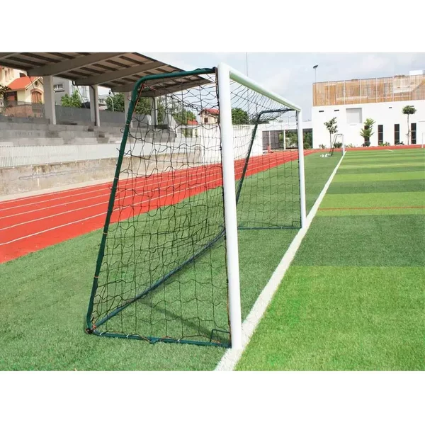 Porta Da Calcio Mobile Con Cerchi Da 8 In Alluminio Sodex Sport-image