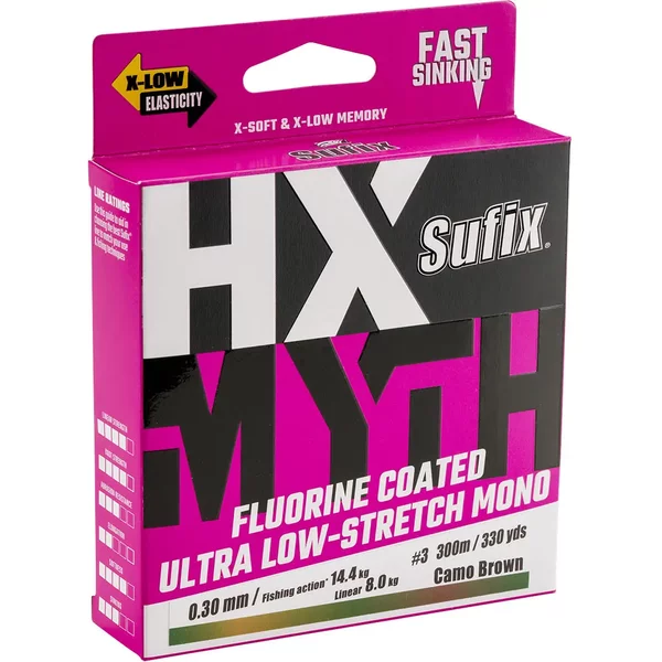 Carnivorous braid Sufix HX-Myth 28